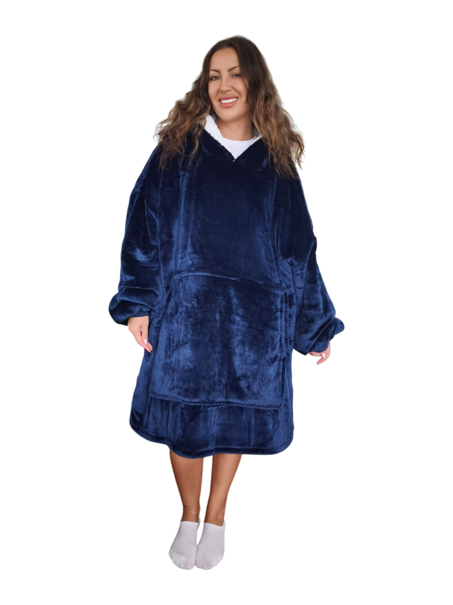Wearable Blanket - Dark Blue