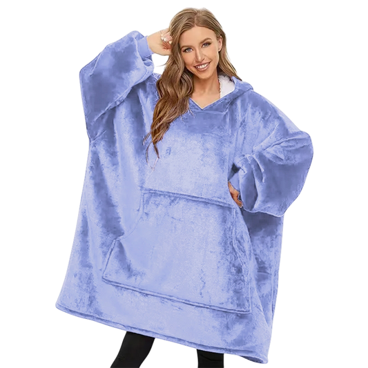 Wearable Blanket - Light blue