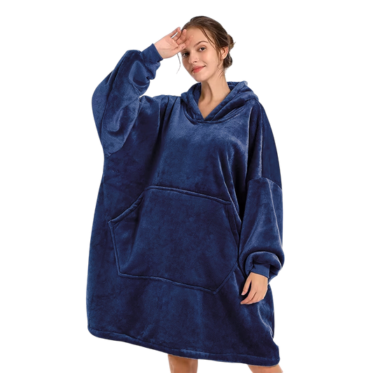 Wearable Blanket - Dark Blue