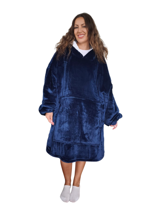 Wearable Blanket - Dark Blue