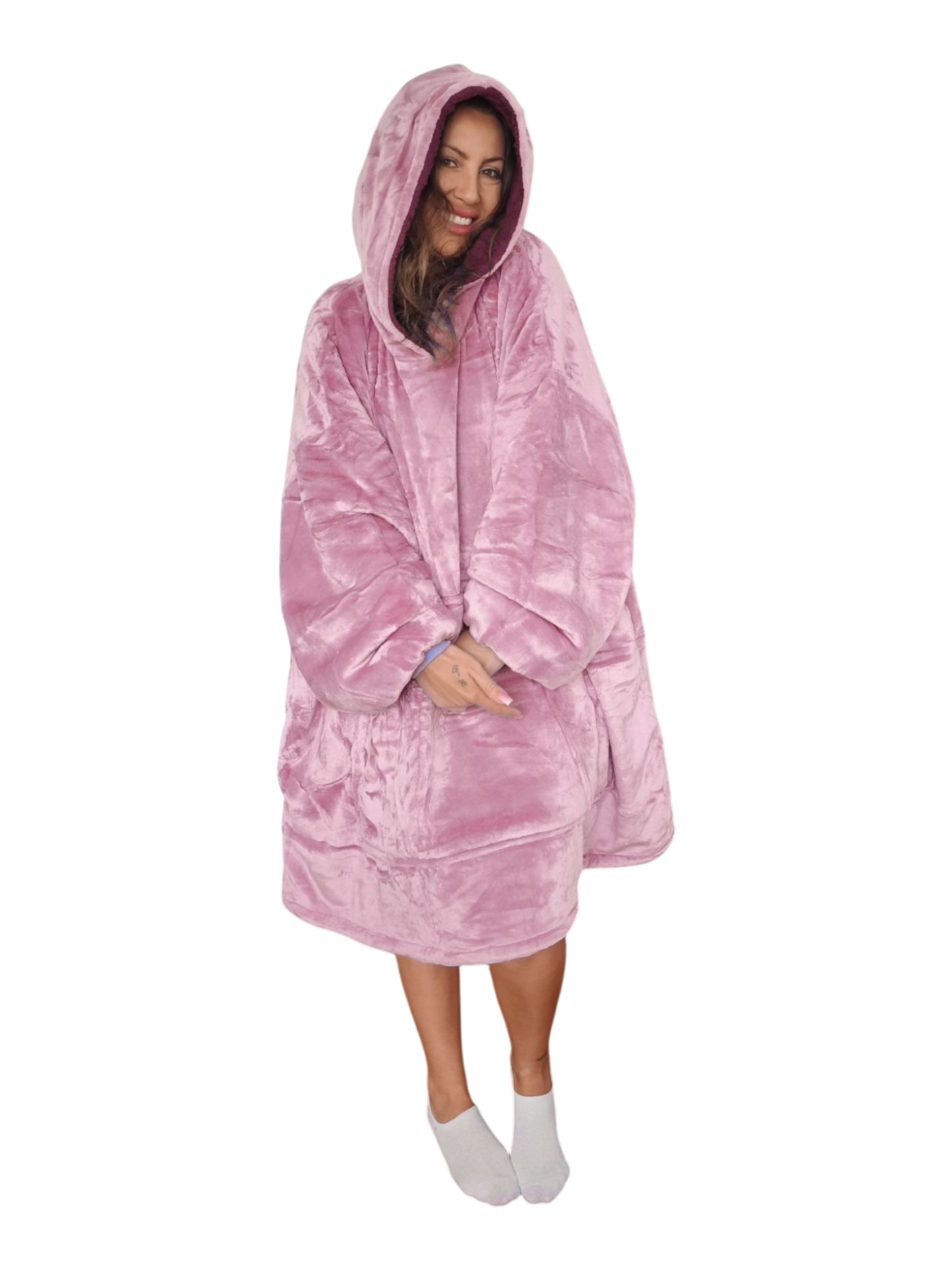Wearable Blanket - Pale Pink